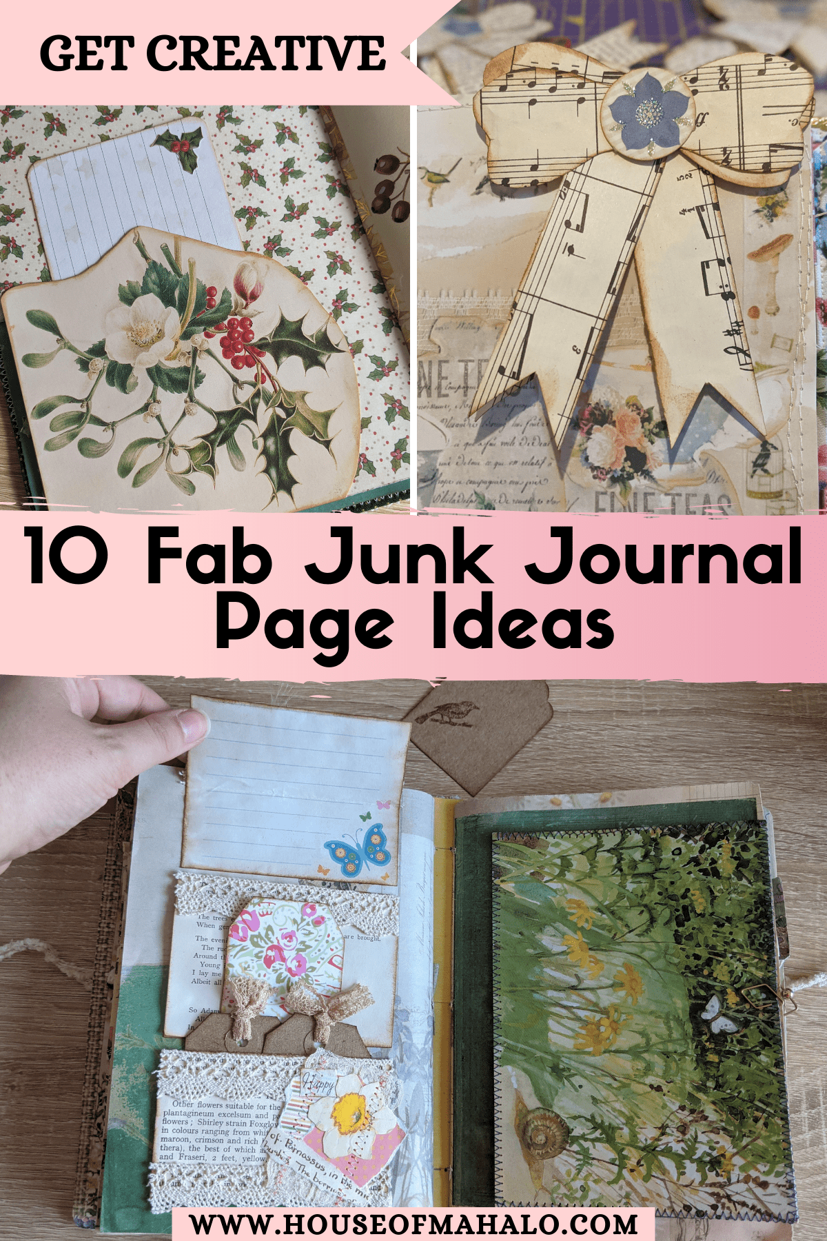 Create Your First Junk Journal Page: A Beginners Guide to Journaling With  Ephemera