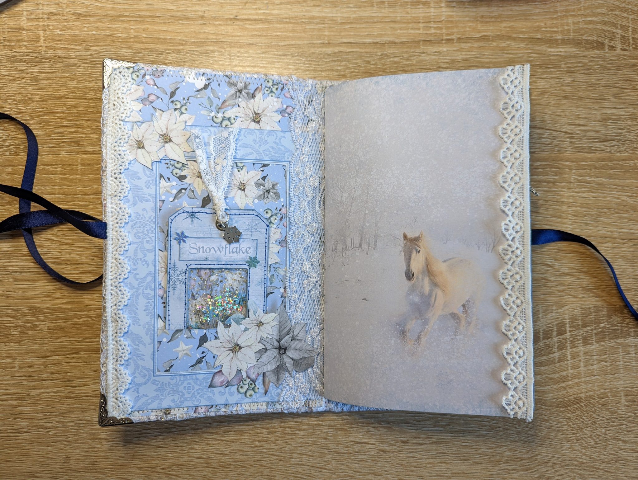 How To Make A Junk Journal Cover With Candy Wrappers & Lace