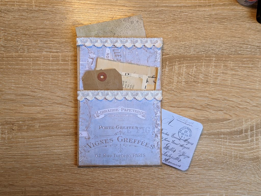 Junk Journal Kit for Beginner, Starter Kit, includes Tiny 3 Mini