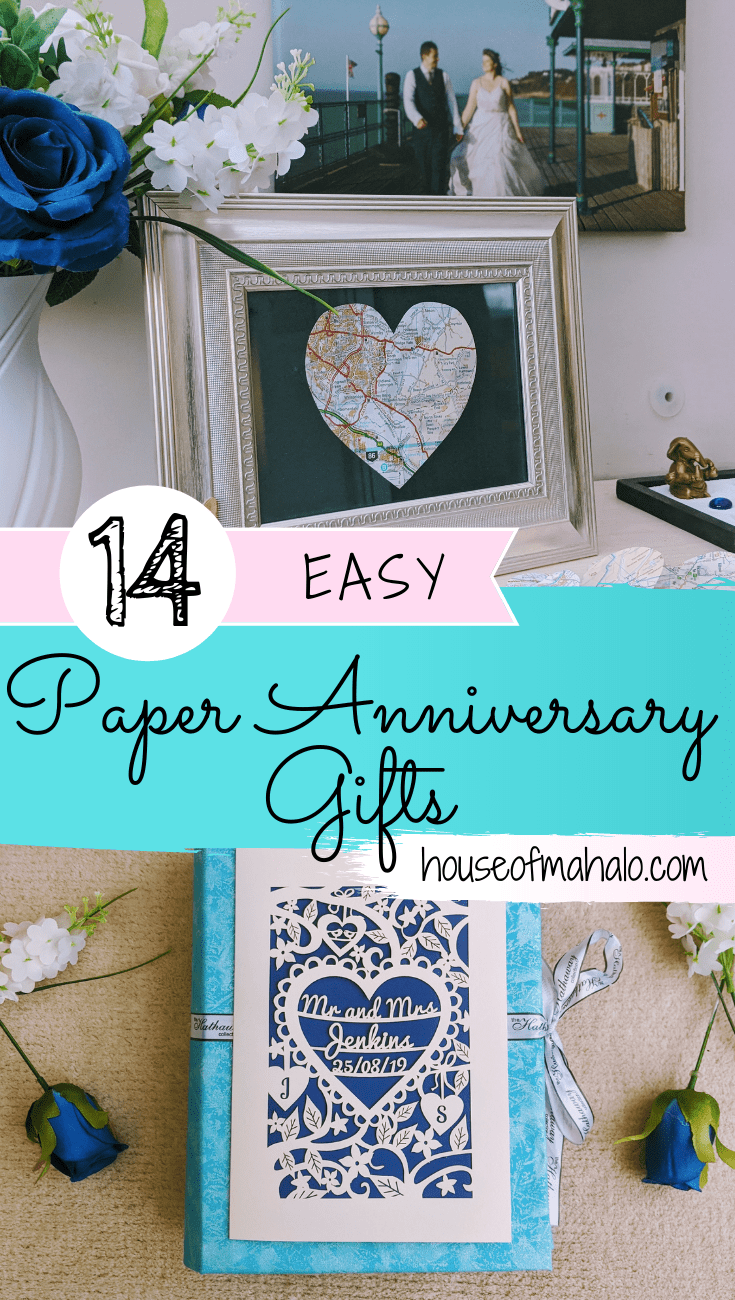 14 DIY Paper Anniversary Gifts To Make In A Weekend