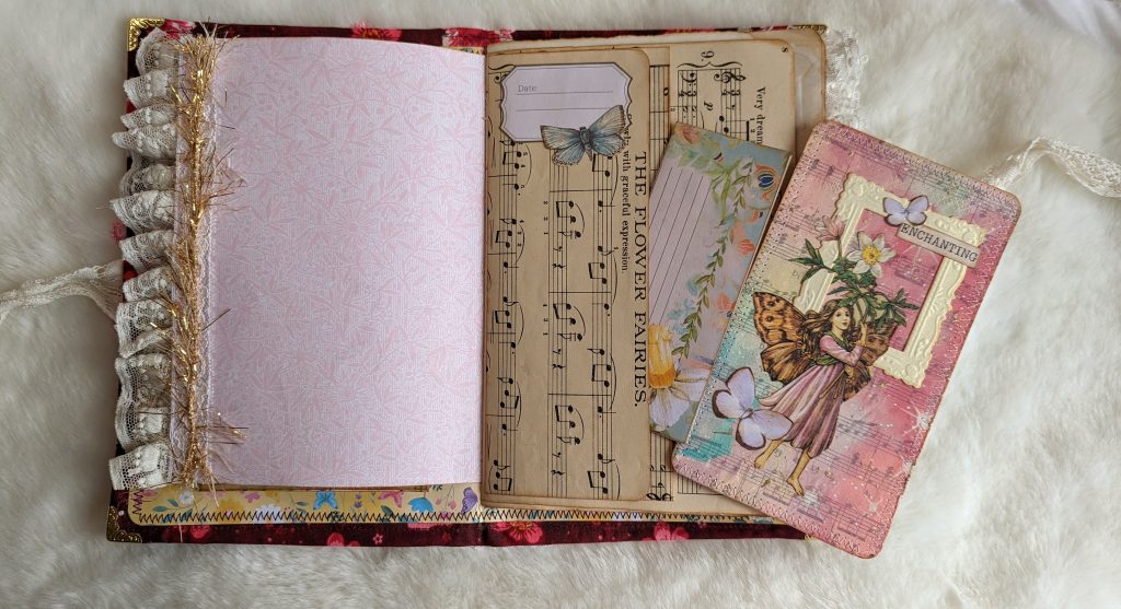 Wandering Travel Handmade Junk Journal Folder Storage Book