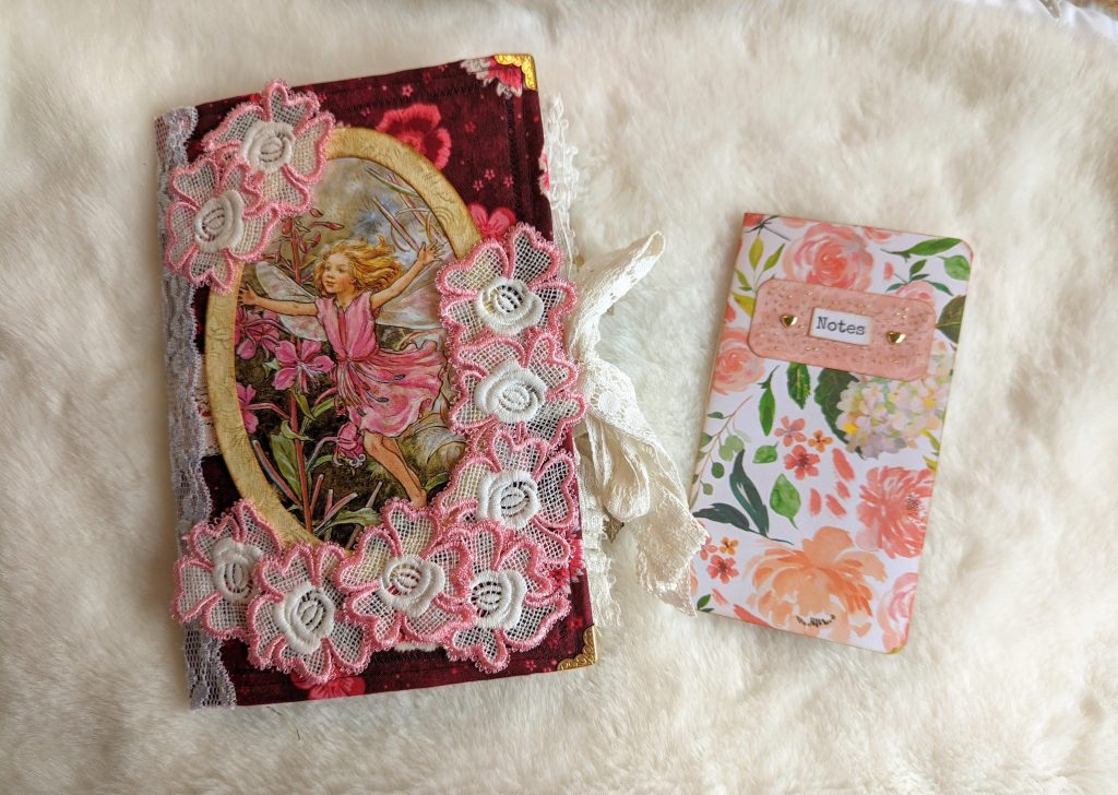 Pink Fairy Junk Journal Cover