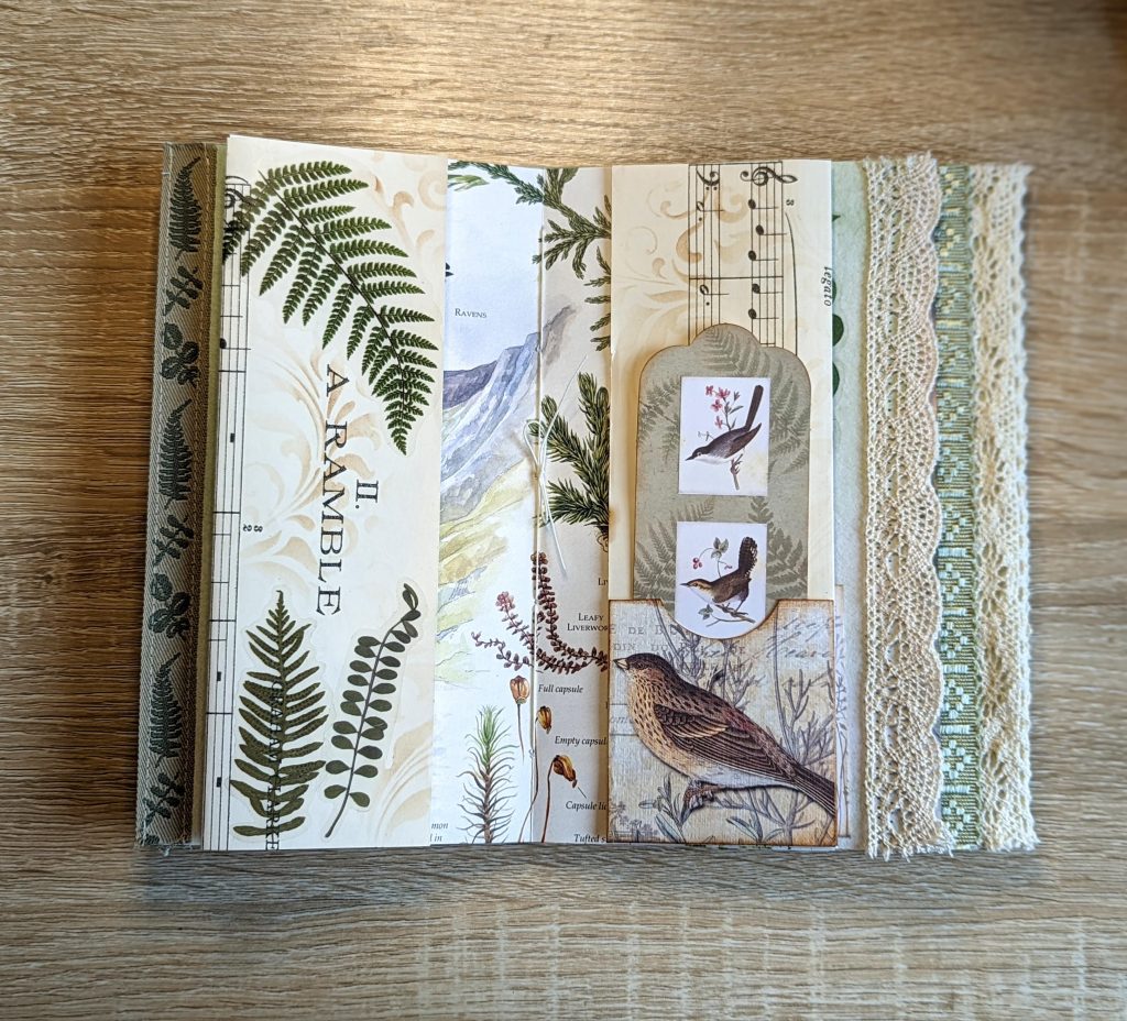 Elegant Vintage Journal for Scrapbooking and Bullet Journaling