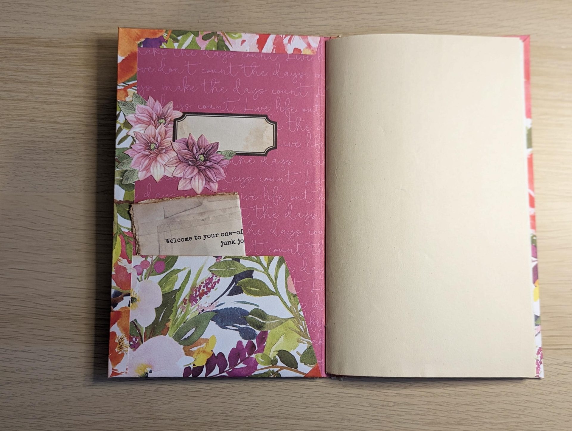 Free Printable Letter From The Bookmaker For Junk Journals