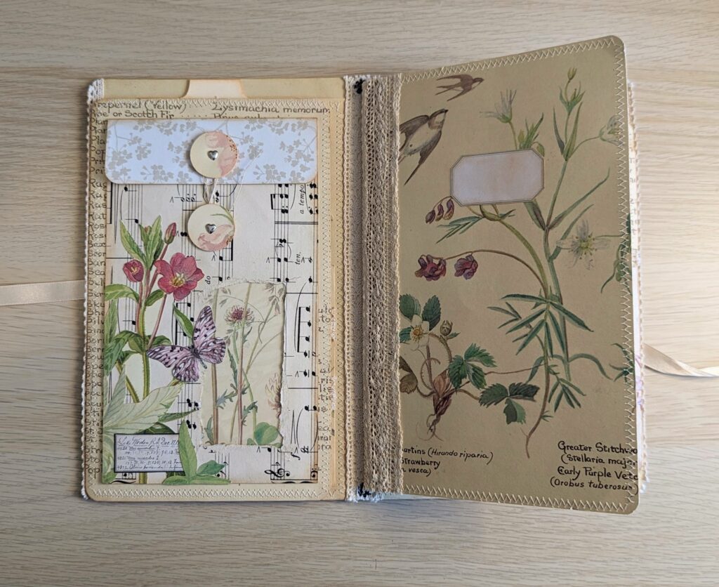 Botanical Folios inside left panel
