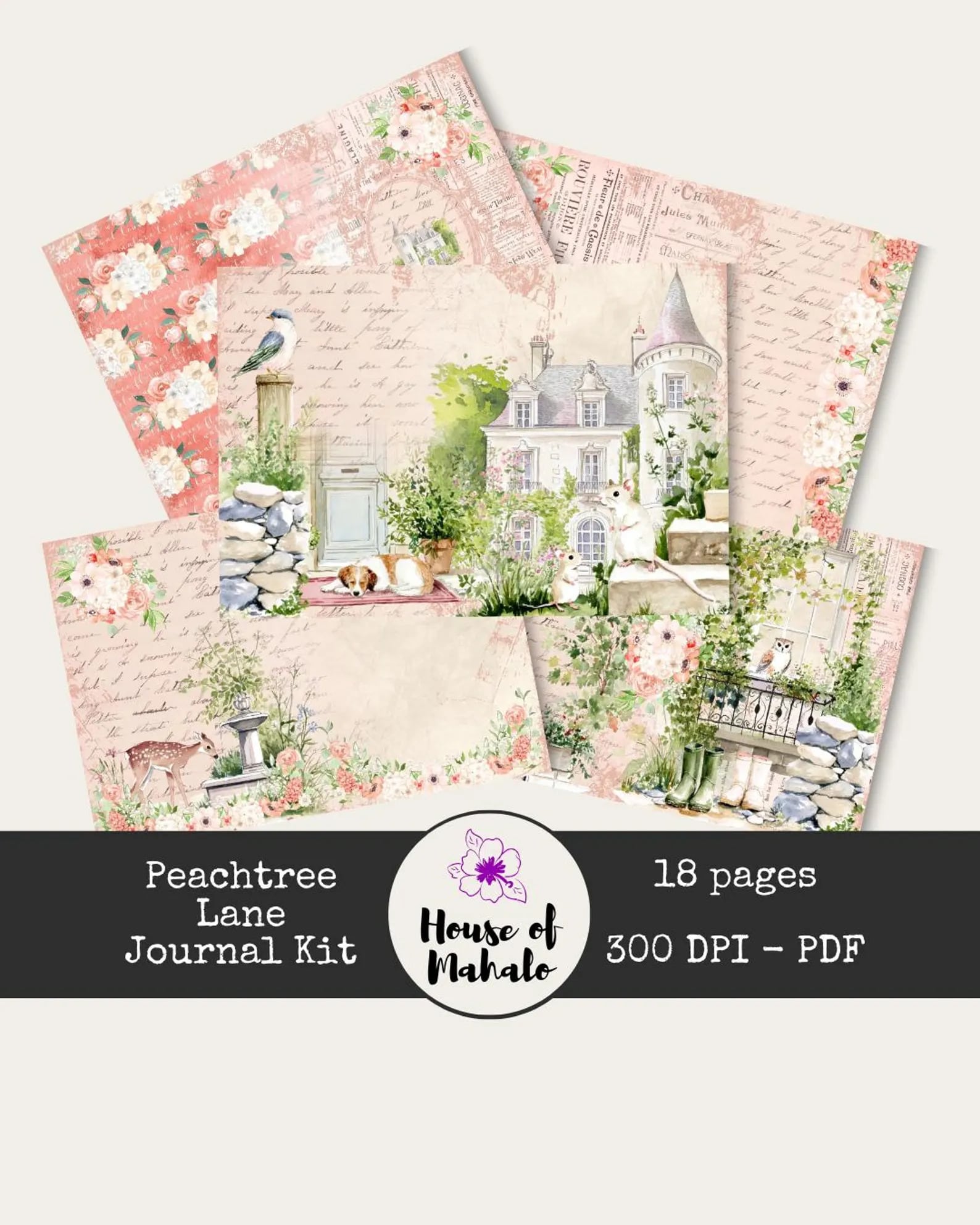 Peachtree Lane Journal Kit from House of Mahalo